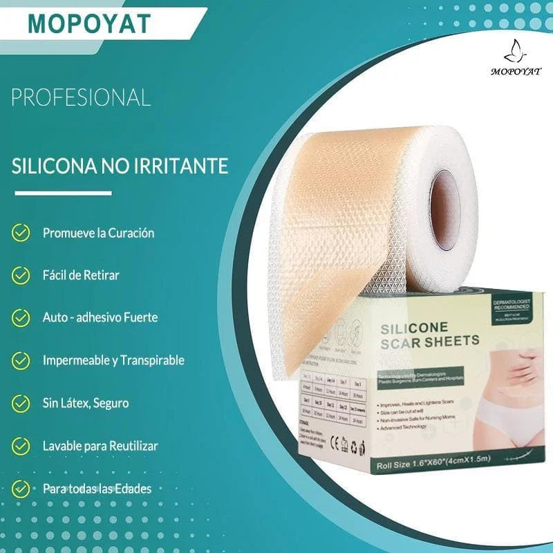 Cinta de Silicona Médica para Cicatrices