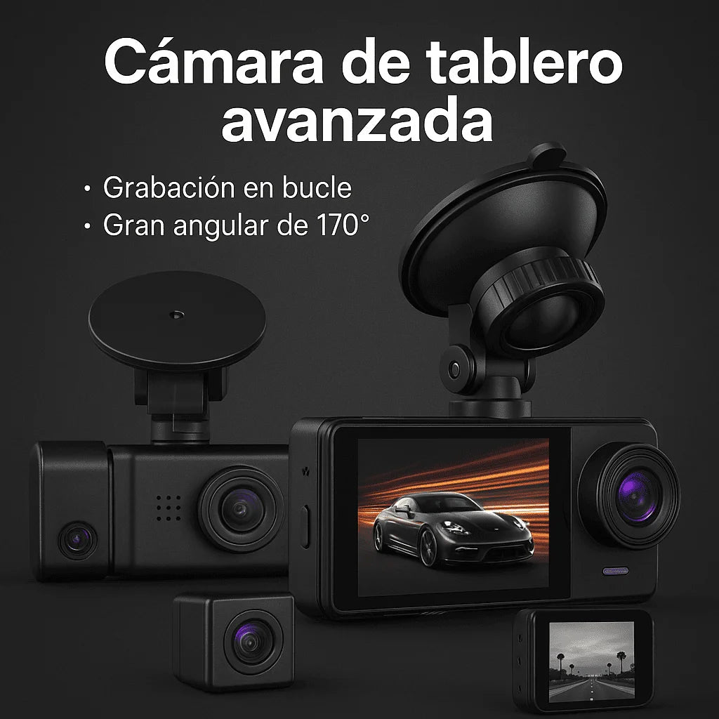 Cámara 3 en 1 AutoGuard®–Protección Total