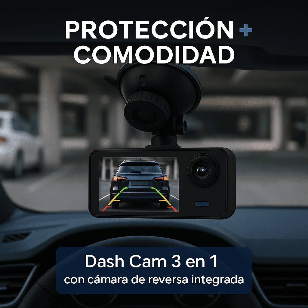 Cámara 3 en 1 AutoGuard®–Protección Total