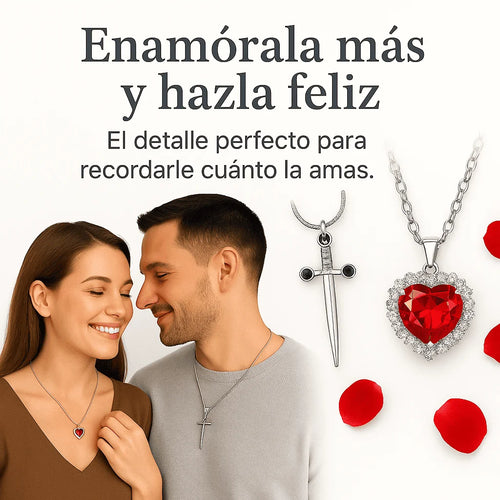 Cadena 💖Símbolo de Amor y Protección⚔️