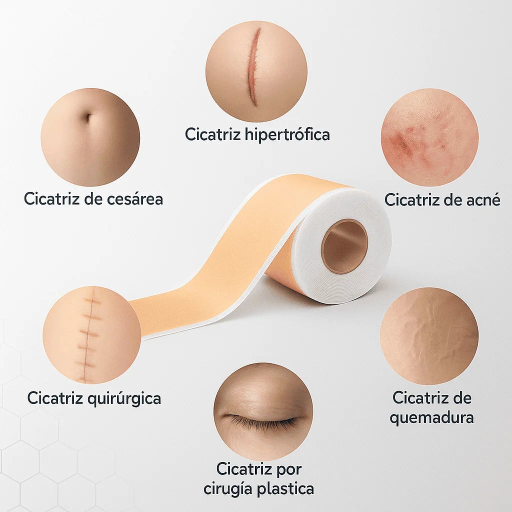 Cinta de Silicona Médica para Cicatrices