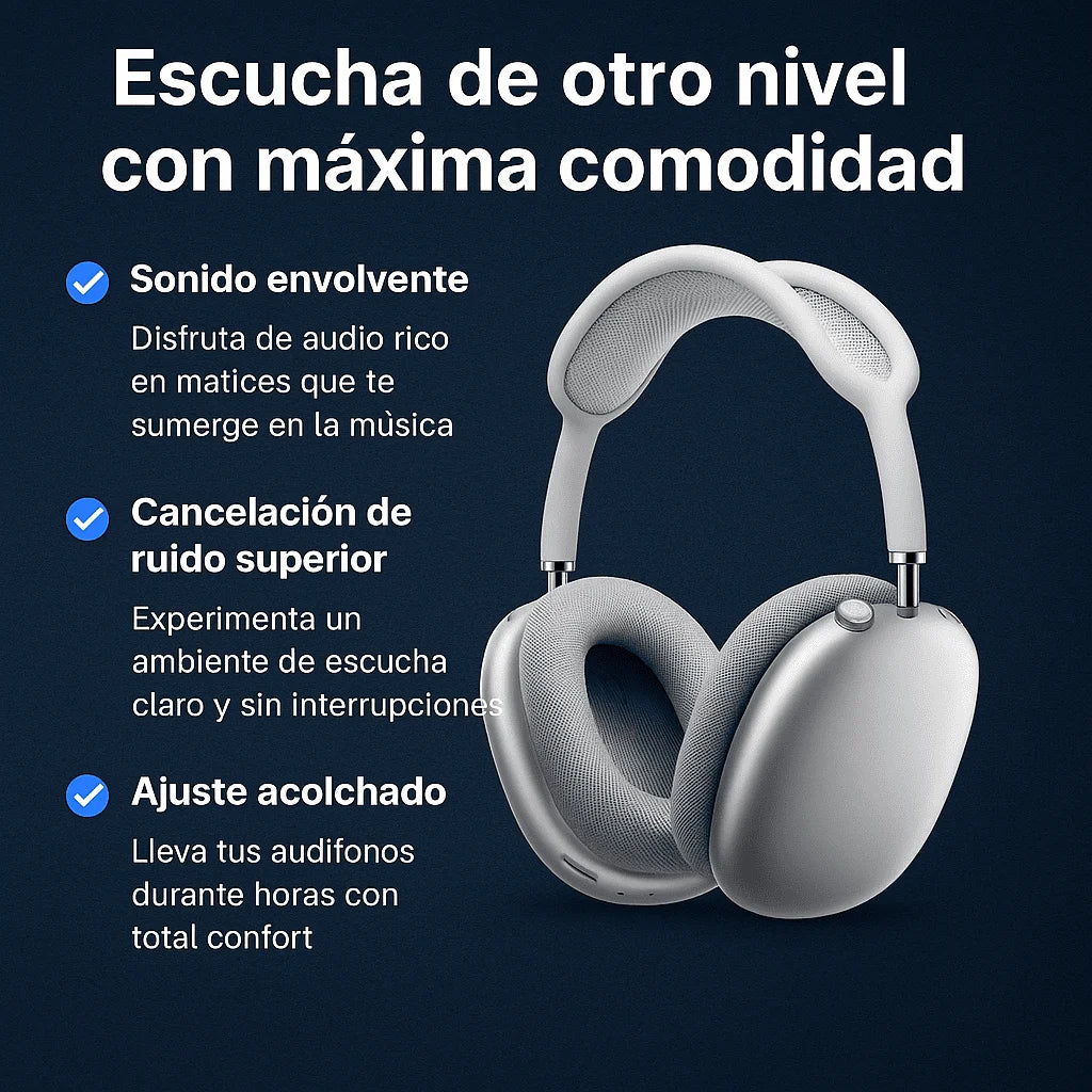 Auriculares de Lujo – Comodidad y sonido en otro nivel