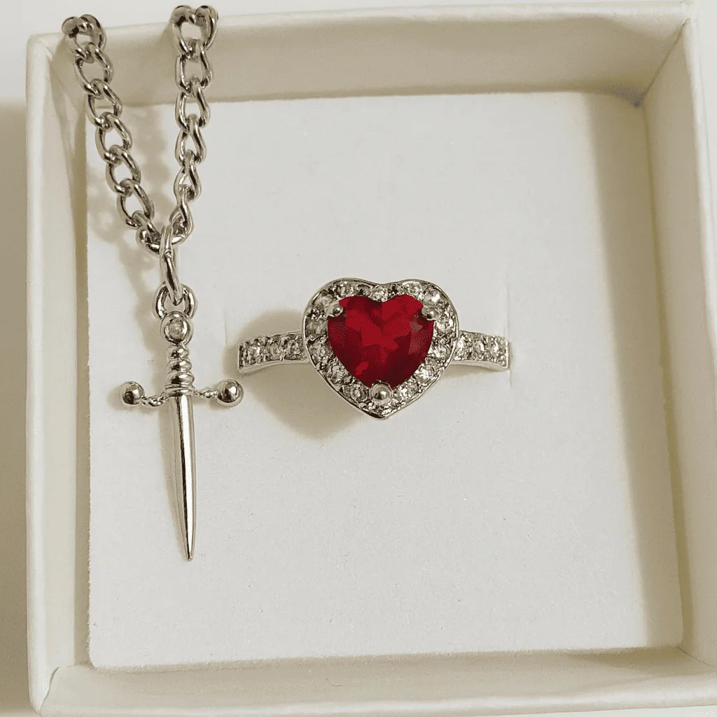 Anillo💖Símbolo de Amor y Protección⚔️