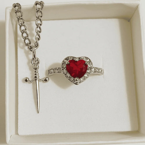 Anillo💖Símbolo de Amor y Protección⚔️