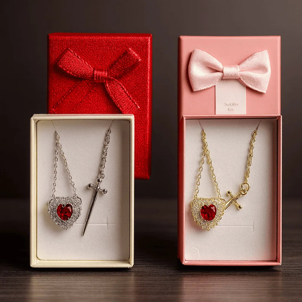 Cadena 💖Símbolo de Amor y Protección⚔️