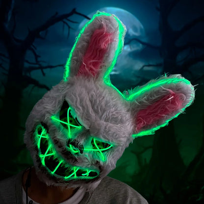 Máscaras Led Purga Conejo y Oso
