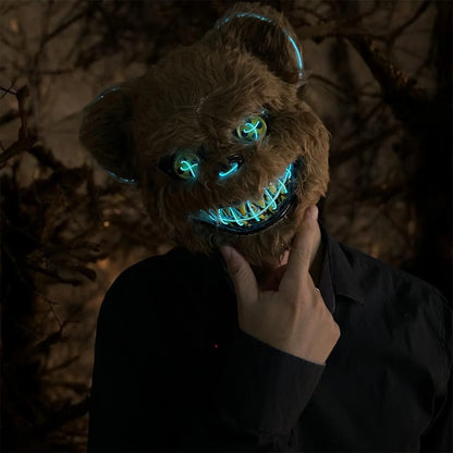 Máscaras Led Purga Conejo y Oso
